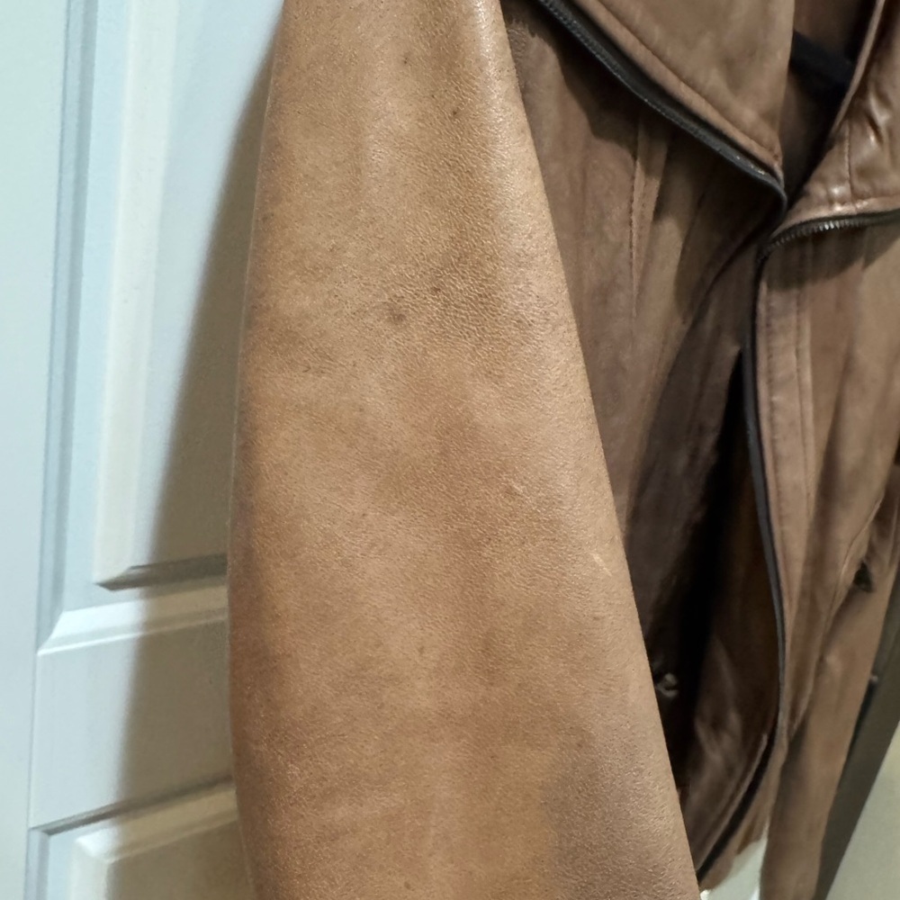 BiBi Firenze Genuine Leather Jacket in Rich Brown|Vintage| - Picture 7 of 9